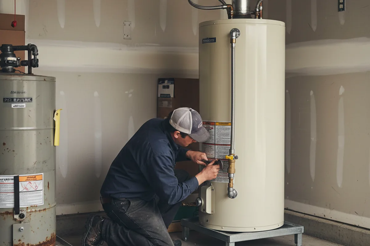 Water heater and shutoff valve replacement in Colorado Springs